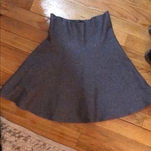 Zara knit grey skirt